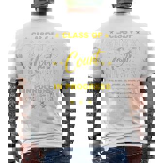 Class Of 2026 Count Down Graduation 100 Days Of School Men's T-shirt Back Print | Seseable FR