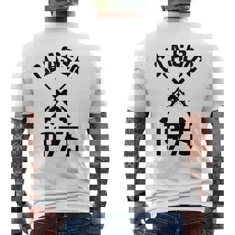 Classic 1975 With Hunting Rifles Tank Top Men's Back Print T-Shirt | Mazezy