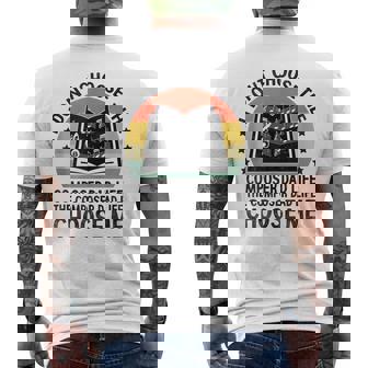 The Composer Dad Life Choose Me Music Composers Compose Song Tank Top Men's Back Print T-Shirt | Mazezy