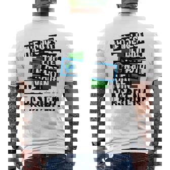 The Coolest People On Earth Live In Pasadena California Men's Back Print T-Shirt | Mazezy