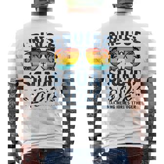 Cruise Squad 2026 Summer Vacation Matching Family Group Men's T-shirt Back Print - Thegiftio