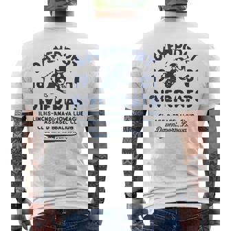 Davenport River Rats Iowa Vintage Defunct Baseball Tank Top Men's Back Print T-Shirt | Mazezy