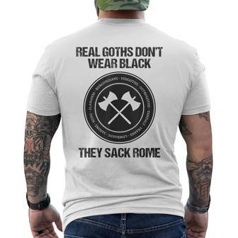 Derais Goths Licencient Rome Professeur D'histoire Drôle T-shirt imprimé au dos - Cadeauxyz