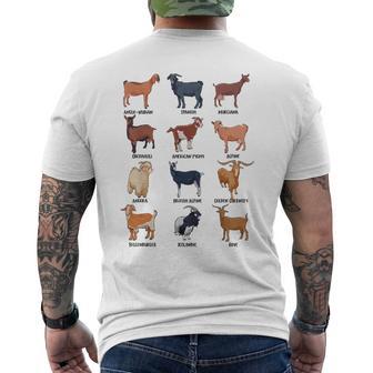 Many Different Goats Men's T-shirt Back Print - Thegiftio UK