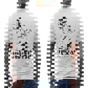 Divertido Judío Jew Jitsu Rabino Hora Danza Jiu Jitsu Krav-Maga Camiseta Hombre Estampado Espalda - Regaloses