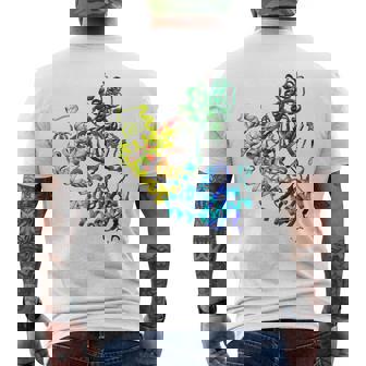 Dna ポリメラーゼ遺伝学 分子生物学 科学者 メンズTシャツ バックプリント - Kawaiitshirt