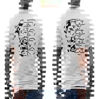 Dogo Argentino Argentino Fan Argentino Perro Camiseta Hombre Estampado Espalda - Regaloses