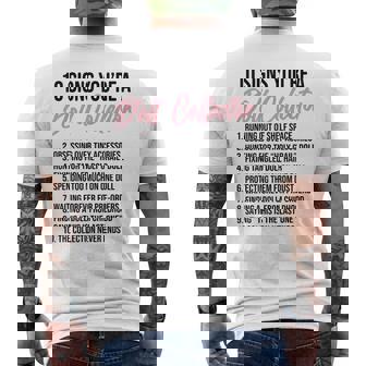 Doll Collector Vintage Toy Collecting Men's Back Print T-Shirt | Mazezy