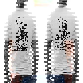 Don Quixote アートワーク 長袖tシャツ メンズTシャツ バックプリント - Kawaiitshirt