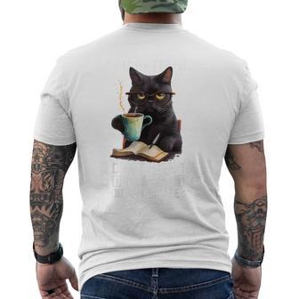 I Don't Want Have To You Can't Make Me Im Retired Cat Men's T-shirt Back Print - Thegiftio UK