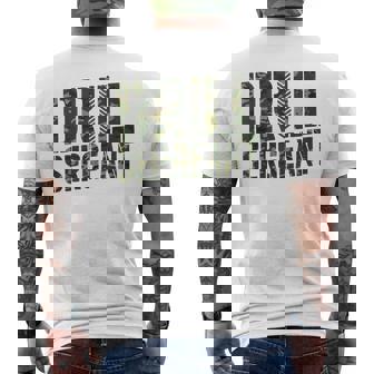 Drill Sergeant a Drill Team Or Warrant Officer Tank Top Men's Back Print T-Shirt | Mazezy