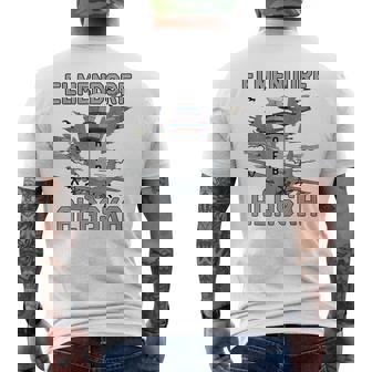 Elmendorf Afb Alaska Air Force Base Airman Veteran Vintage Men's T-shirt Back Print | Mazezy