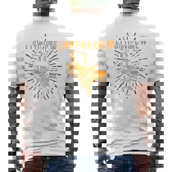 Equipo De Iluminaciónintage Par Técnico De Iluminación Camiseta Hombre Estampado Espalda - Regaloses