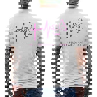 Faith Hope Love Amor Fe Esperanza Tank Top Men's Back Print T-Shirt | Mazezy