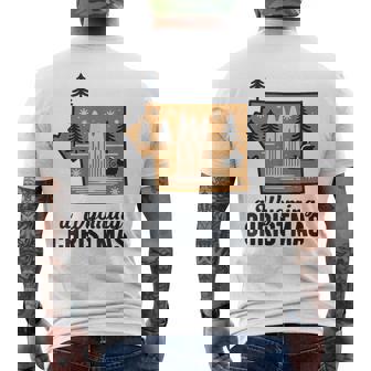 Family Reunion Trip Santa Wyoming Christmas Holiday Men's T-shirt Back Print | Seseable CA