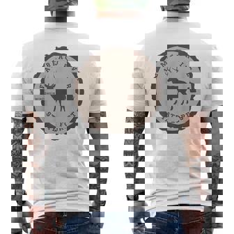 Flambeau Rivertate Forest Wisconsin Wi アウトドア 鹿 メンズTシャツ バックプリント - Kawaiitshirt