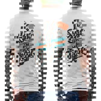 Flea Market Antiques Collector I'd Rather Be Thrifting Men's Back Print T-Shirt | Mazezy