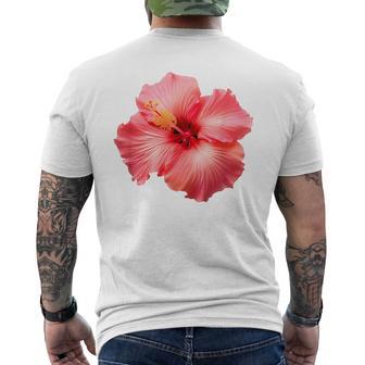 Fleur D'hibiscus Roseintage Hawaïen T-shirt imprimé au dos - Cadeauxyz