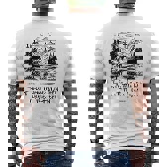 Follow The Word Not The Herd Isaiah 8 Men's T-shirt Back Print - Thegiftio