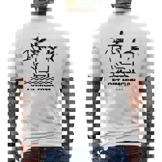 Fort Morgan Alabama Tank Top Men's Back Print T-Shirt | Mazezy