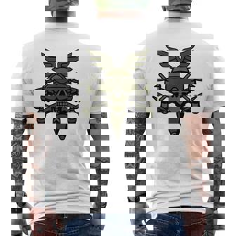 FPV Pilot Drone Unit Camo Tones Men's Back Print T-Shirt | Mazezy