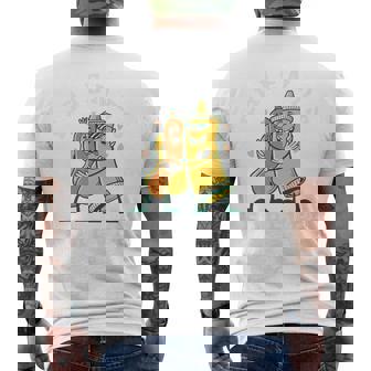 Friends Forever Hot Dogs Mustard Love Premium Men's Back Print T-Shirt | Mazezy