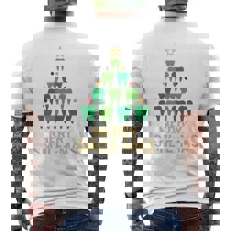 Dental Christmas For Dentists And Dental Assistants Men's T-shirt Back Print - Monsterry