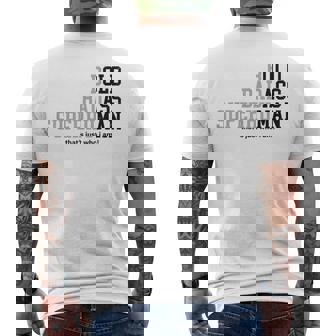 Old Man Saying Gag Dad Grandpa Husband Father Birthday Men's T-shirt Back Print | Seseable FR