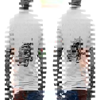 Trucker I Drop Big Christmas Loads Truck Driver Lover Men's T-shirt Back Print | Mazezy