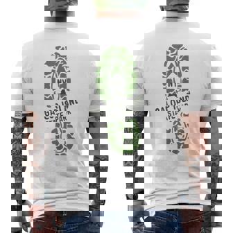 Galop Island State Park New York Forest NY Hiking Boot Men's Back Print T-Shirt | Mazezy