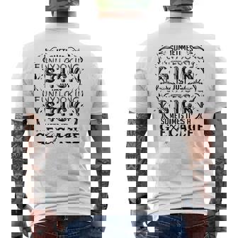 Geocache Treasure Hunting Joke Geocachers Tank Top Men's Back Print T-Shirt | Mazezy