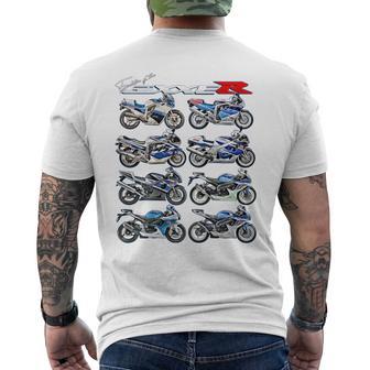 Gixxerevolucióngsxrcarreras De Carreteramotocicletamotocicletabicicleta Camiseta Hombre Estampado Espalda - Regaloses