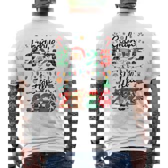 Goodbye 2025 Hello 2026 Happy New Year Christmas Family Men's T-shirt Back Print - Seseable