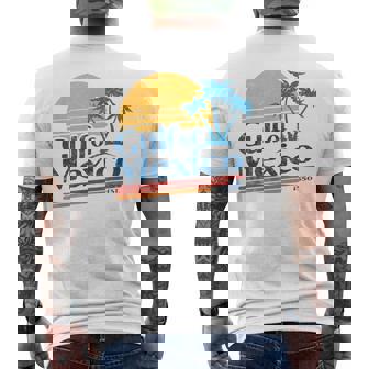 Gulf Of Mexico Est 1550 Retro Vintage Men's T-shirt Back Print | Seseable UK