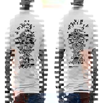 Hdhovelhead アメリカンバイクレジェンドtwin エンジンスカル メンズTシャツ バックプリント - Kawaiitshirt
