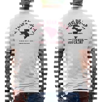 Hilton Head Island Est 1983 South Carolina Tank Top Men's Back Print T-Shirt | Mazezy