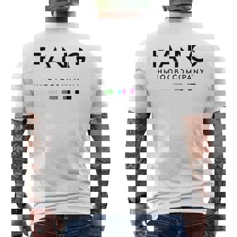 Hmong Fang 苗字 メンズTシャツ バックプリント - Kawaiitshirt