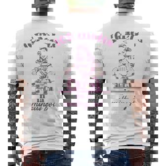 Ice Melts In A Melting Pot Vintage Retro Anti-Ice Men's T-shirt Back Print | Seseable UK