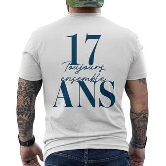 Idée Cadeau Couple 17 Ans De Mariage T-shirt imprimé au dos - Cadeauxyz