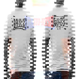 Iga Jiu-Jitsu Lons 高円寺 Bjj メンズTシャツ バックプリント - Kawaiitshirt
