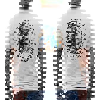 I'm Not Sugar Spice And Everything Nice I'm Sage And Hood Tank Top Men's Back Print T-Shirt | Mazezy