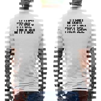 I'm Thankful I'm Not A Liberal Turkey Thanksgiving Men's T-shirt Back Print | Mazezy