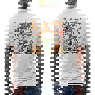 India World Culture Icons T Shirt Men's Back Print T-Shirt | Mazezy