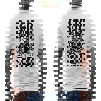 Instrumental Conductor Squad Music Ensemble Band Director Men's Back Print T-Shirt | Mazezy