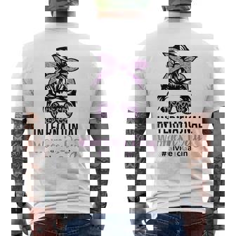 International Women's Day 2026 8 March Iwd Give To Gain Men's T-shirt Back Print | Seseable UK