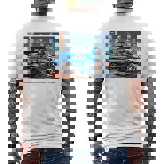 Jdmナイトドリフトレースカー東京スカイラインデザイン。 メンズTシャツ バックプリント - Kawaiitshirt