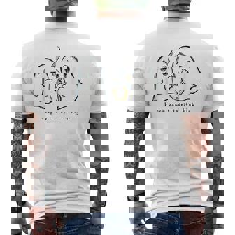 Keep Your Spirits High Ghost Pipe Bong Smoking Men's Back Print T-Shirt | Mazezy