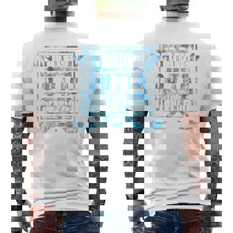 Kids Ice Hockey Player Straight Outta The Penalty Box Men's Back Print T-Shirt | Mazezy