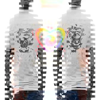 Kids This Kid Loves Basketball Lover Kids 60s 70s Outfit Cute Men's Back Print T-Shirt | Mazezy