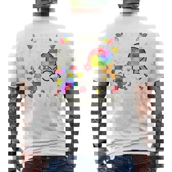 Kids This Kid Loves Ping Pong Lover Kids 70s Outfit Table Tennis Men's Back Print T-Shirt | Mazezy